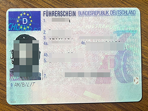 Deutschland Führerschein Muster