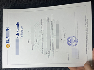 Euro-FH Urkunde Muster