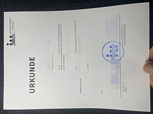 IU Internationale Hochschule Urkunde Muster