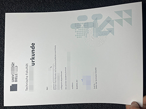 Universität Bielefeld Urkunde Muster