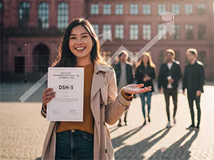erfolgreiche-studentin-mit-dsh3-zertifikat-deutschland-1