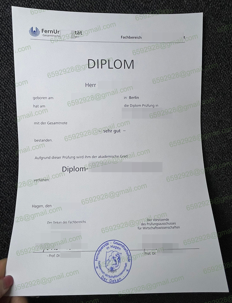 FernUniversität in Hagen diplom