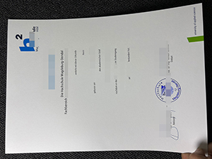 Hochschule Magdeburg-Stendal Urkunde Muster