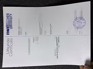 RWTH Aachen University Urkunde Muster-1