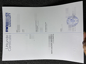 RWTH Aachen University Urkunde Muster