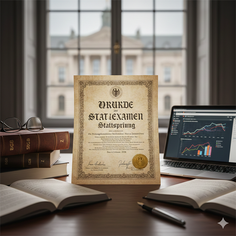 Staatsexamen-Urkunde-Detailansicht