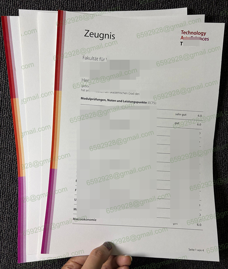TH Köln Zeugnis