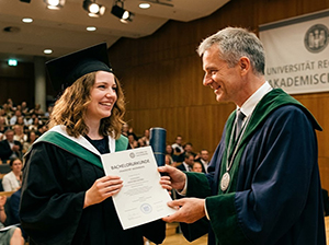 Akademische Feier zur Verleihung der Bachelorurkunde an der Universität Regensburg-1