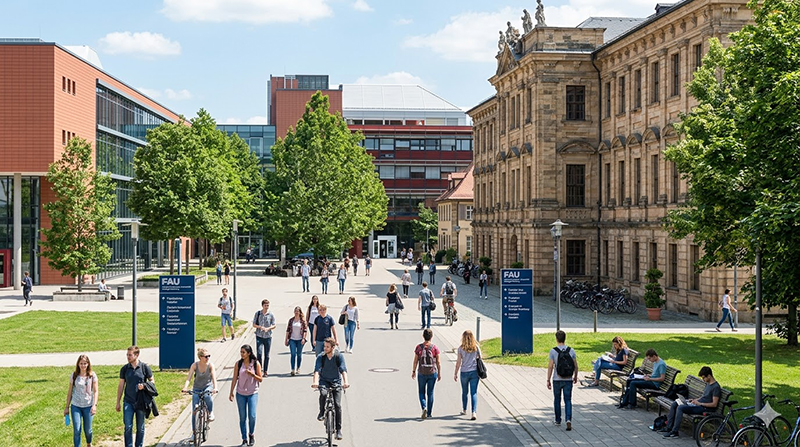 Campusleben an der FAU Erlangen-Nürnberg