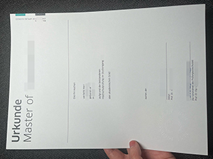 FH Aachen Masterurkunde Muster