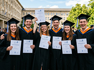 Feierliche Übergabe der Bachelorurkunden-1