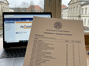 Notenübersicht der Universität Göttingen-1