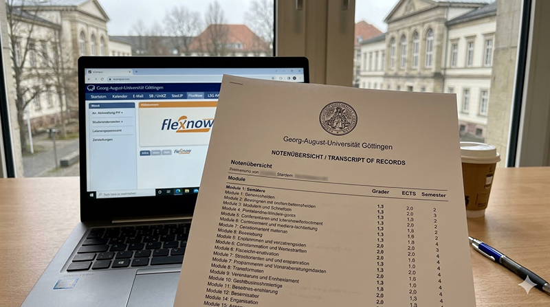 Notenübersicht der Universität Göttingen