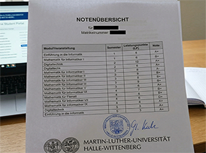 Offizielle Notenübersicht der Martin-Luther-Universität Halle-Wittenberg-1