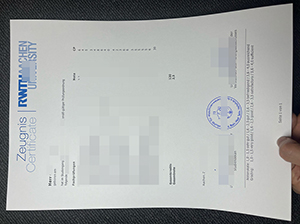 RWTH Aachen University Zeugnis Muster