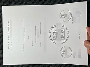 Ruhr-Universität Bochum Urkunde Muster