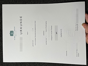 Technische Universität Chemnitz Urkunde Muster
