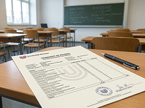 Transcript of Records der Universität Bremen im Hörsaal-1