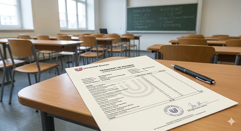 Transcript of Records der Universität Bremen im Hörsaal