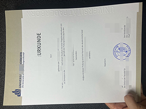 Universität Paderborn Urkunde Muster
