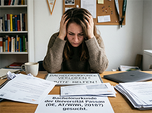 Der Verlust der Bachelorurkunde Verzweifelte Suche an der Universität Passau-1