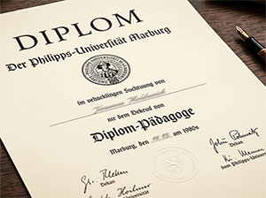 Diplomurkunde der Philipps-Universität Marburg-1