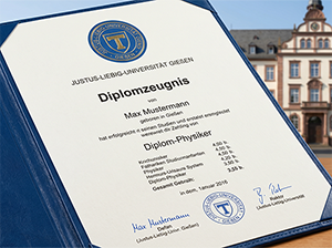 Diplomzeugnis der Justus-Liebig-Universität Gießen-1