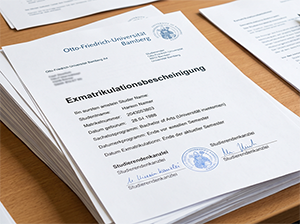 Exmatrikulationsbescheinigung Universität Bamberg-1