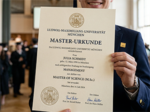 Masterurkunde der LMU München-1