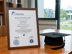 Masterurkunde der TU Kaiserslautern-1