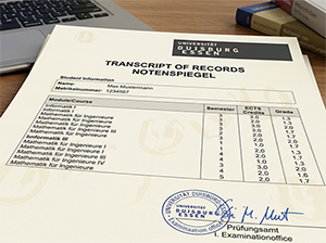 Offizieller Notenspiegel der Universität Duisburg-Essen-1