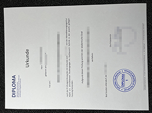 DIPLOMA Fachhochschule Nordhessen Urkunde-1