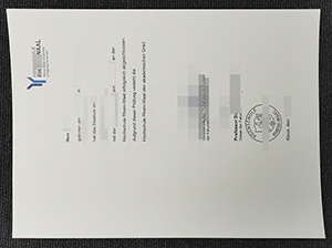 Hochschule Rhein-Waal Urkunde Muster